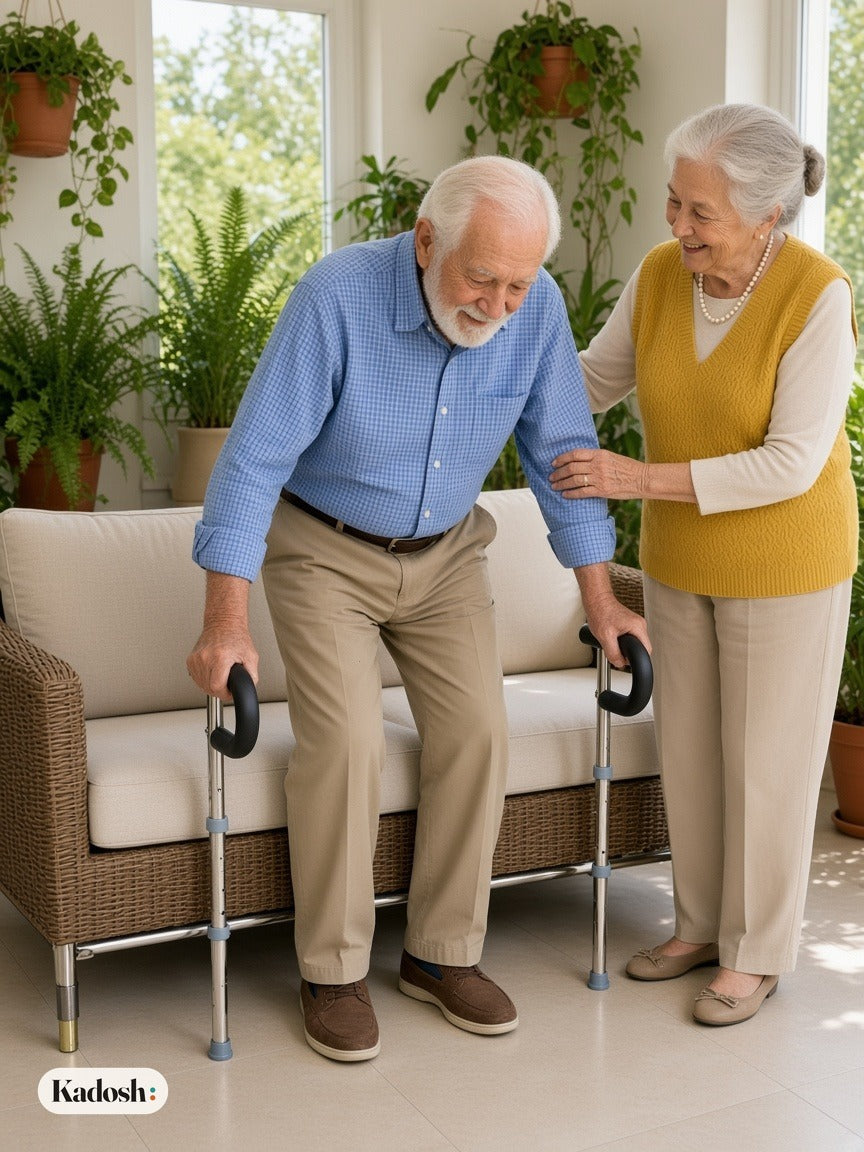 Sofa Stand-Up Assist Handle for Elderly, Couch Support Bar