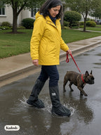 Waterproof Rain Shoe Covers with Reflectors for Cycling