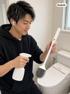 Wireless Electric Toilet Brush, Rechargeable Spinning Scrubber