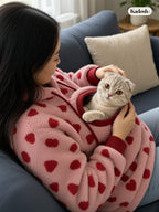 Women's Pet Pouch Hoodie with Kangaroo Pocket for Cats