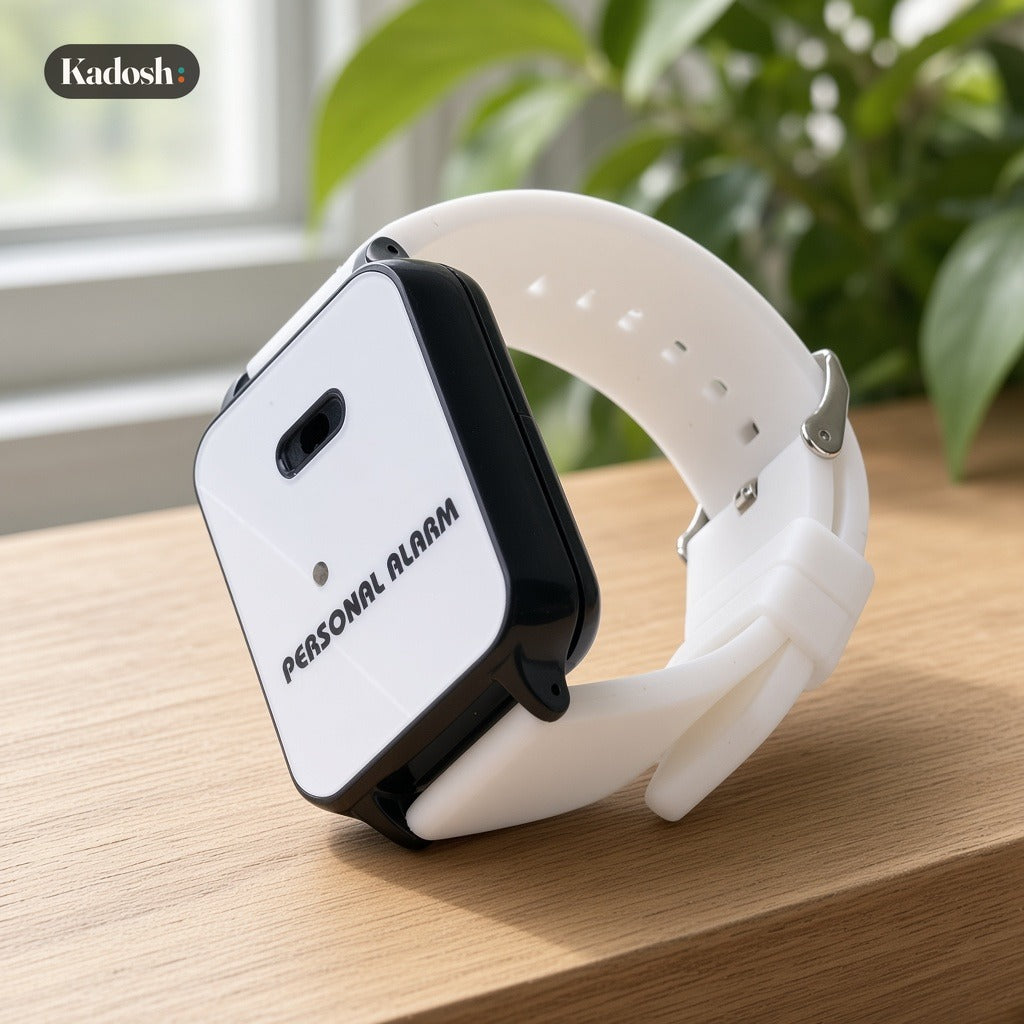 Wrist Personal Safety Alarm with LED, Loud SOS Siren