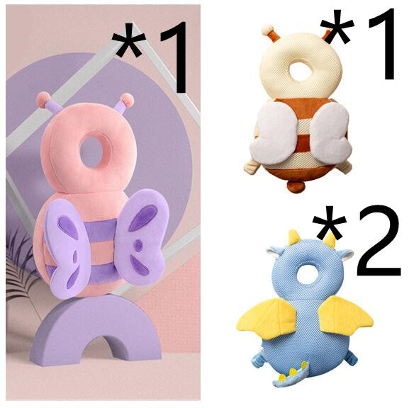 Baby Head Protector Cushion with Cute Angel Wings