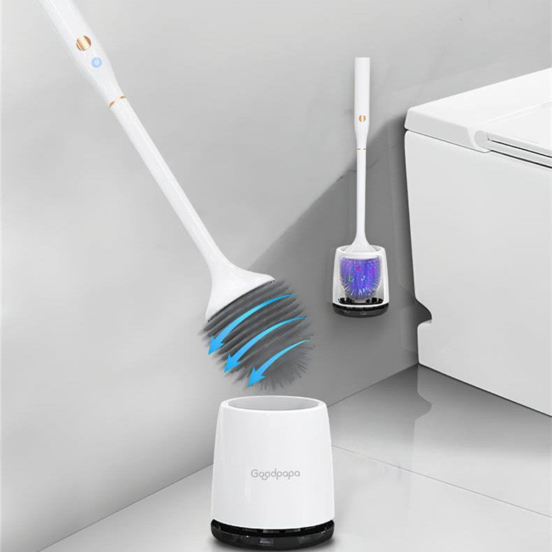 Wireless Electric Toilet Brush, Rechargeable Spinning Scrubber