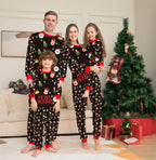 Family Matching Christmas Pajamas Set, Cotton Xmas PJs