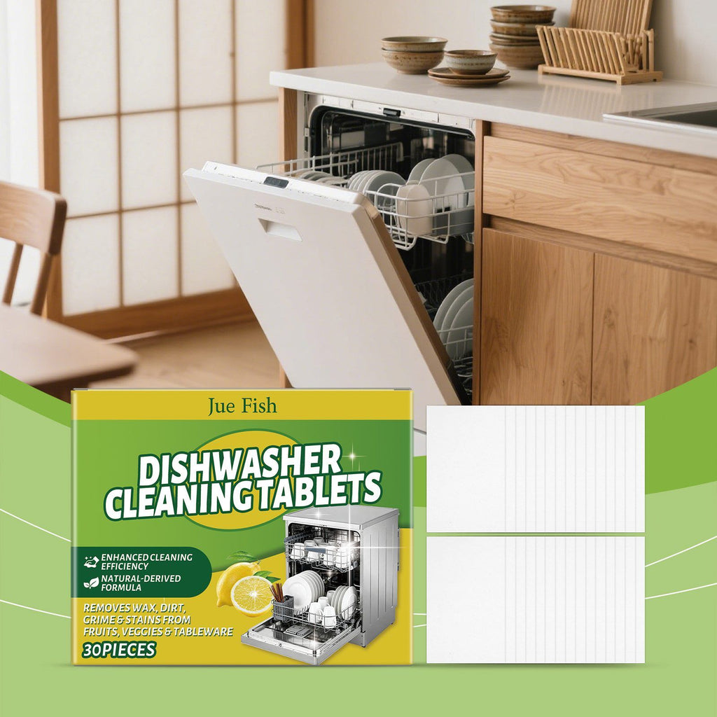 Dishwasher Cleaning Tablets, 30 Pieces