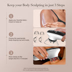 Electric Cupping Massager with 4 Cups for Face and Body