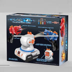 Laser Tag Gun Set with Red and Blue Projector Guns