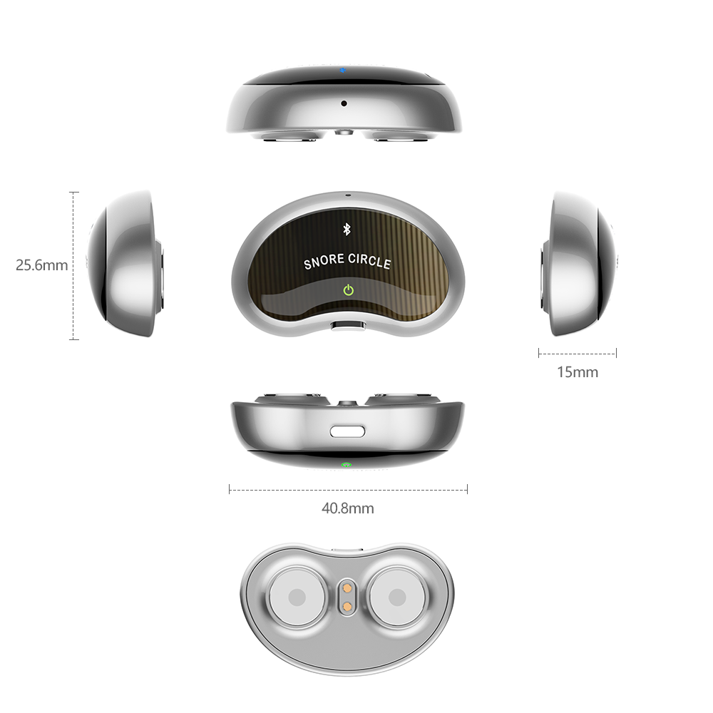 Smart Anti-Snoring Device, Electronic Muscle Stimulator